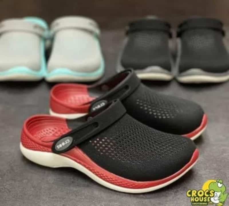 CROCSS 360 Literide BLACK RED (FIX)