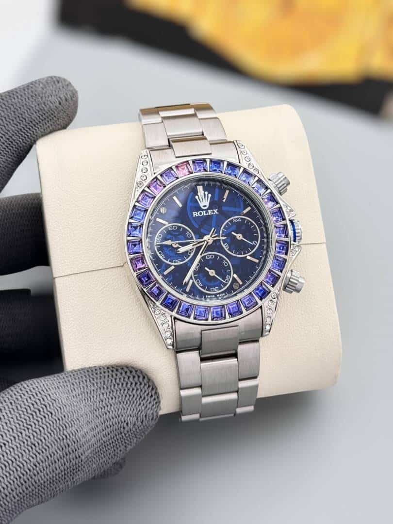 Role.x Oyster Perpetual Daytona Silver blue