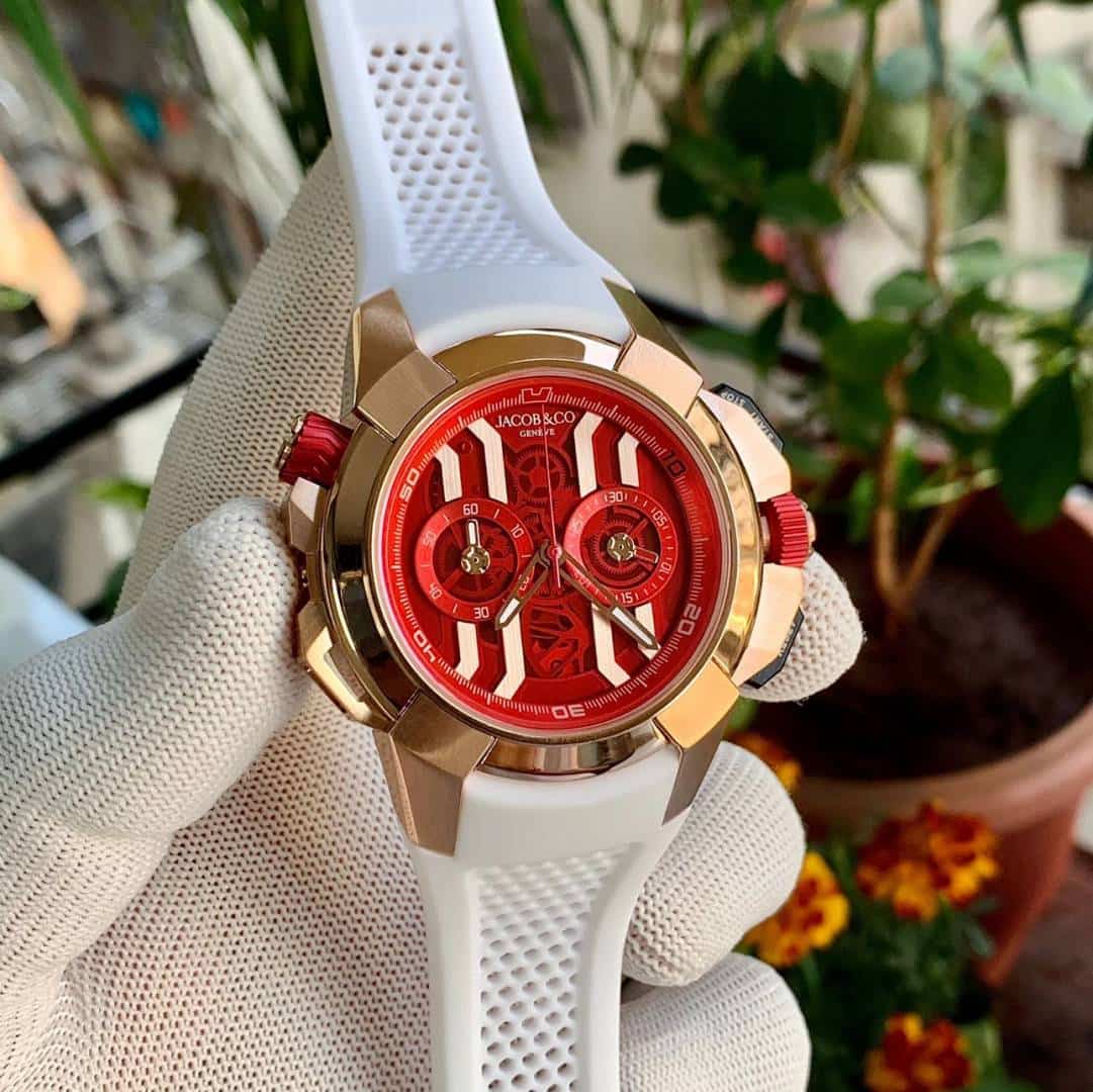Sale JACOB  CO EPIC x CHRONOGRAPH BLUE