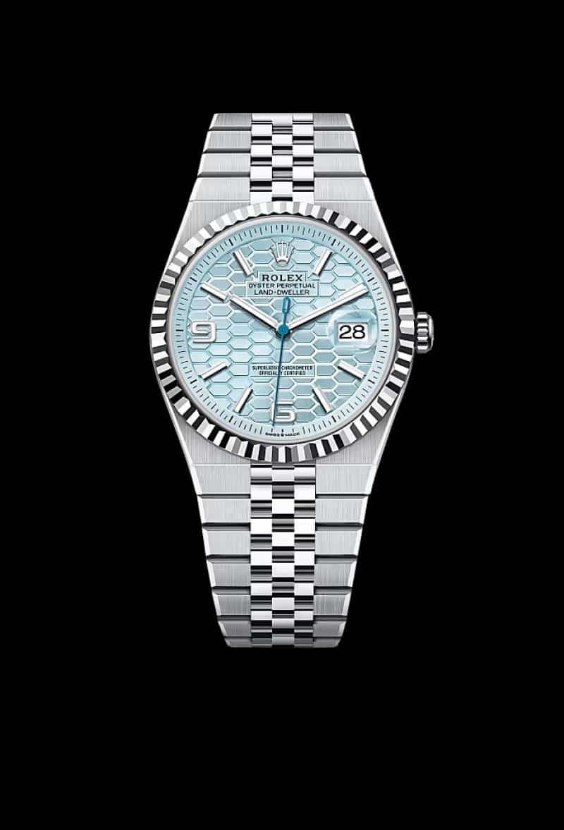ROLE.X LAND DWELLER SILVER BLUE AUTO MOVEMENT