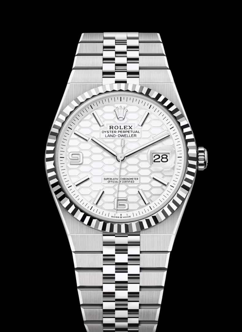 ROLE.X LAND DWELLER SILVER WHITE AUTO MOVEMENT