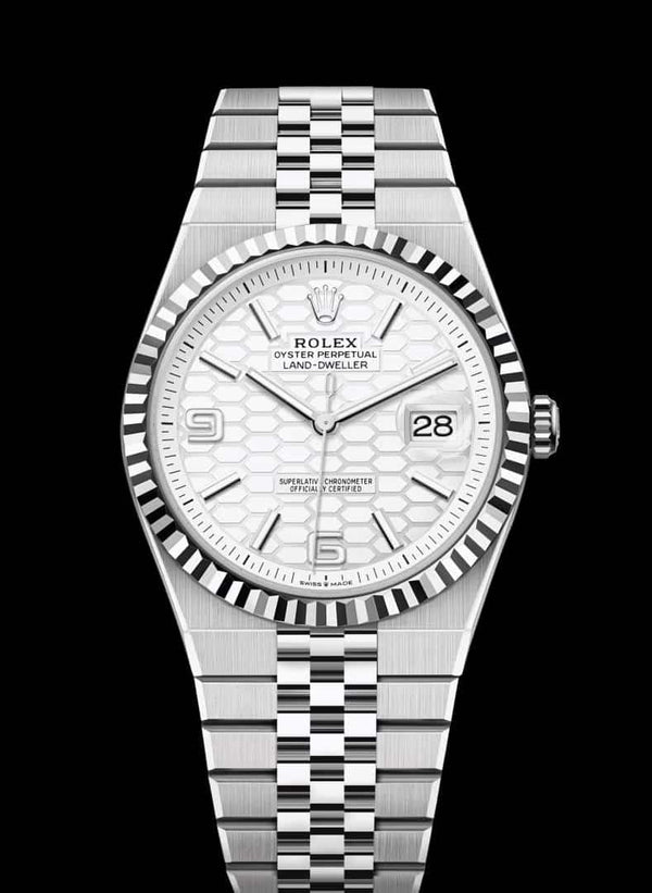 ROLE.X LAND DWELLER SILVER WHITE AUTO MOVEMENT