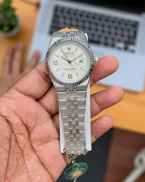 ROLE.X LAND DWELLER SILVER WHITE AUTO MOVEMENT