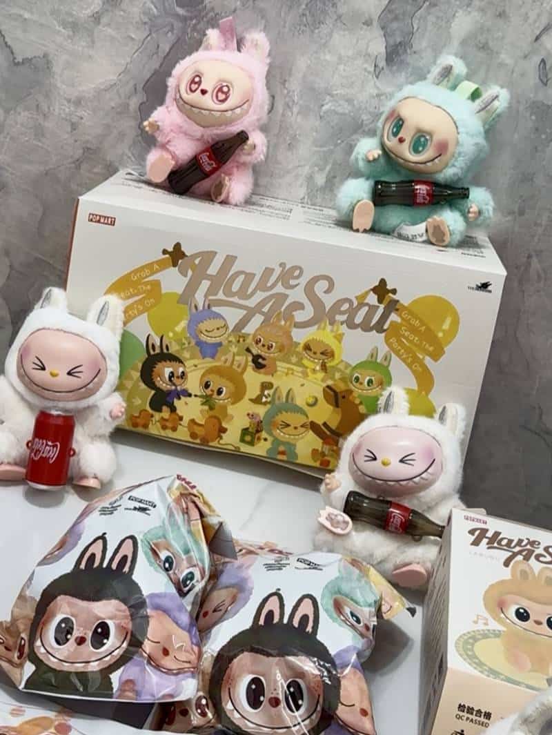 Labubu Doll Coca cola Edition