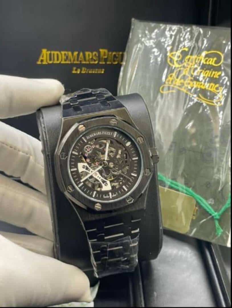 Audemars pigue_t Skeleton Full Black