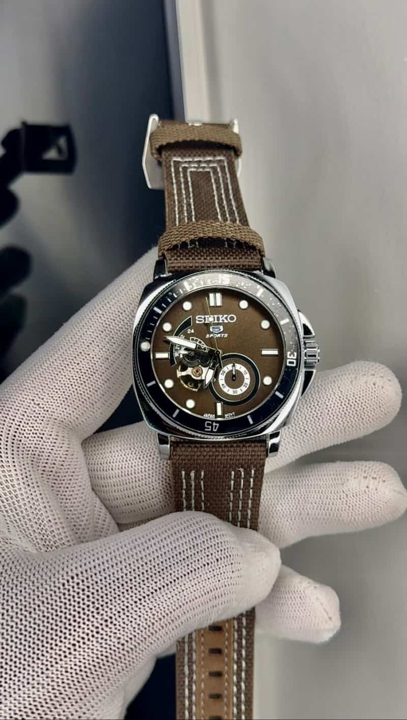Seiko 5 sport Automatic New Brown