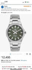 Casio Edifice Green dial