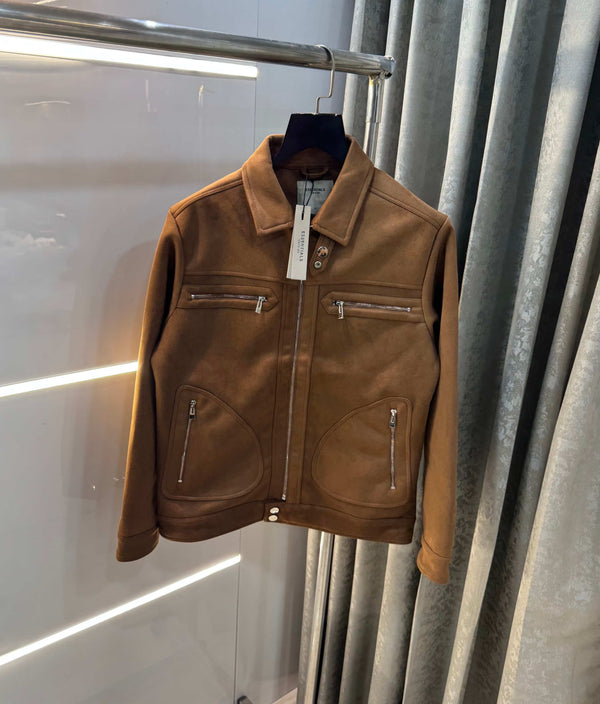Essential Tan Imported Bomber Jacket