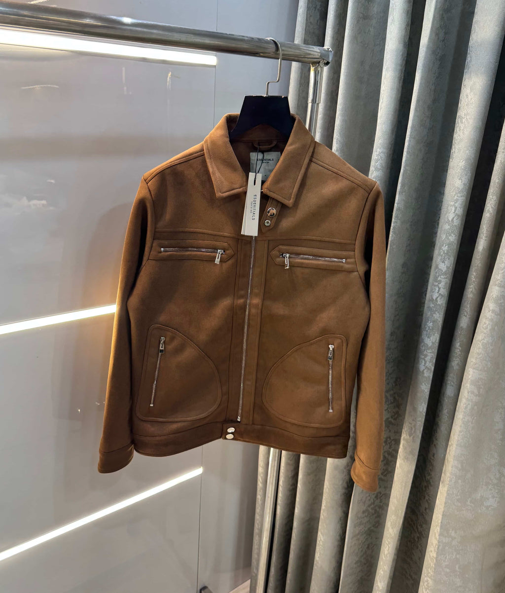 Essential Tan Imported Bomber Jacket