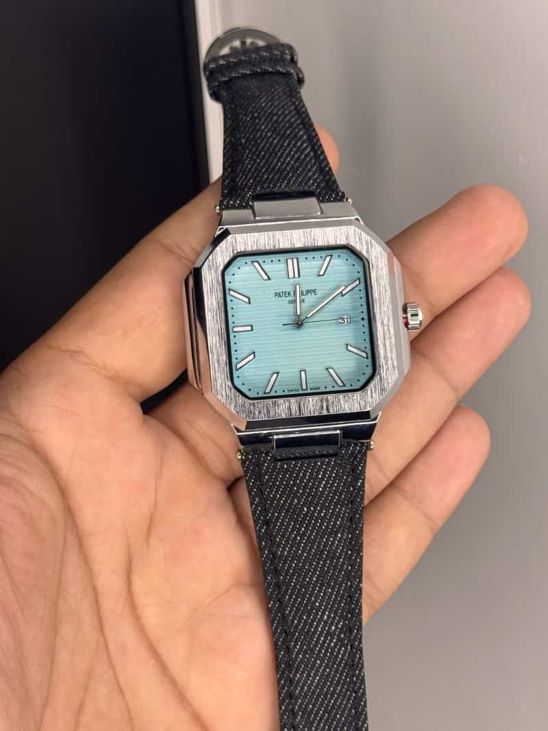 Sale Patek_Philippe Cubitus denim belt tiffany dial Main image