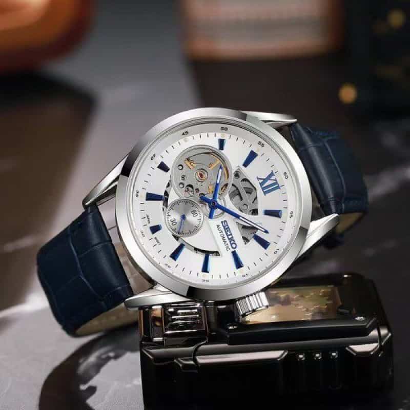 Seiko Automatic Open Heart Premium