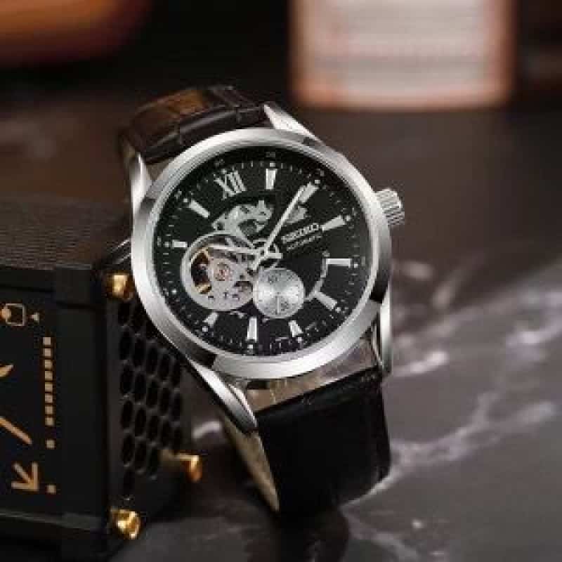 Seiko Automatic Open Heart Premium