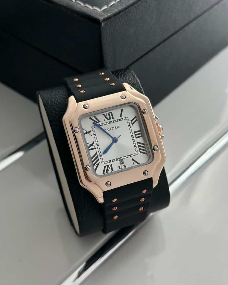 Cartie_r de santos sleek Rosegold