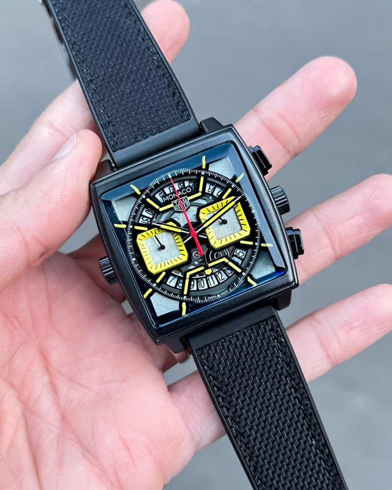 Tag Heue_r Monaco chronograph