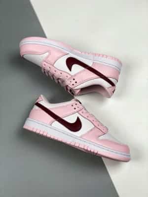 NIKE DUNK LOW PINK FOAM VALENTINE