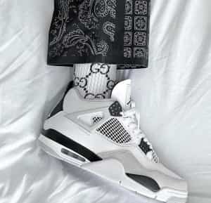 Nike Air Jorden Retro 4 MILITARY B