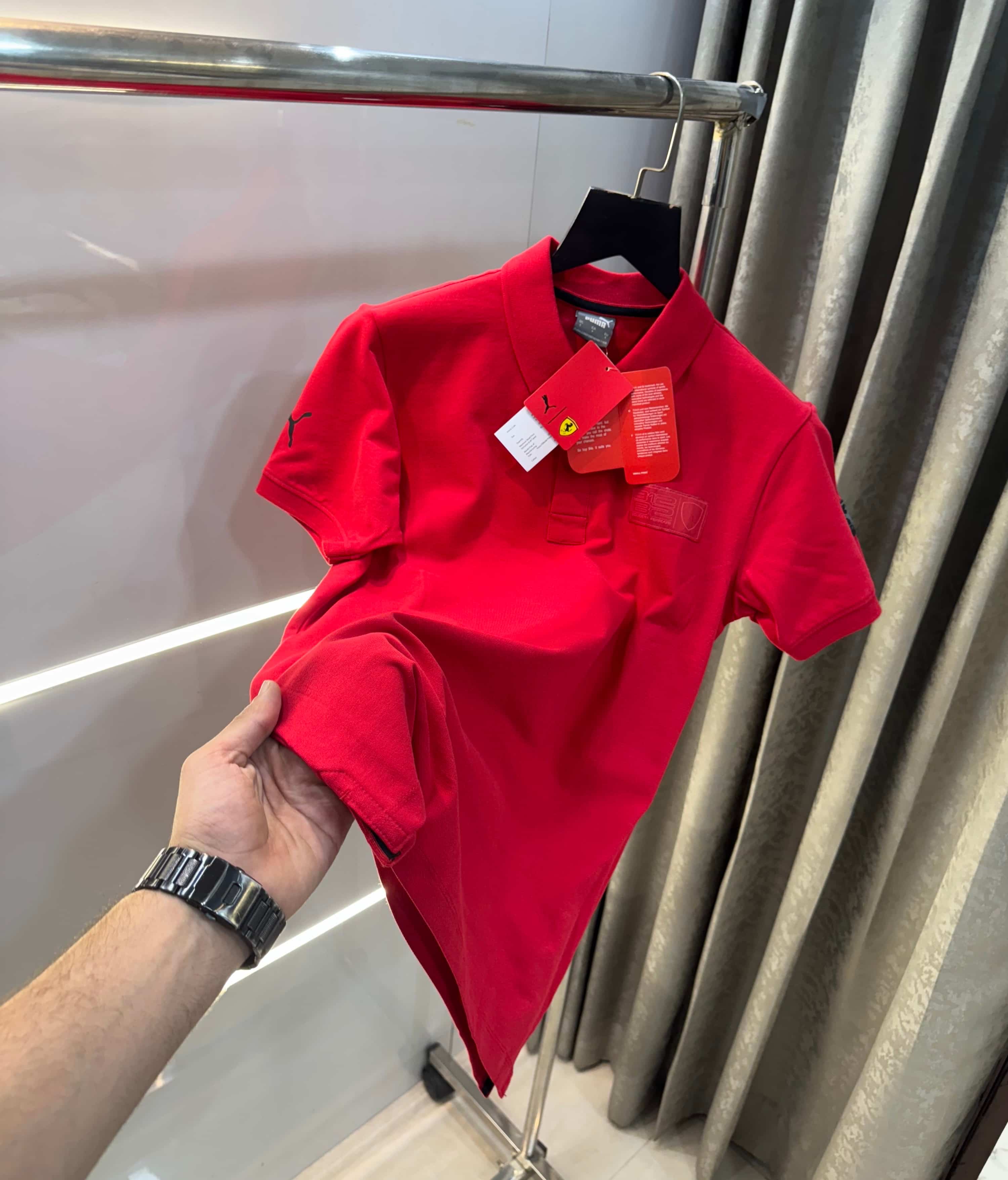 Pum a Red Ferr@Ri Edition Premium Polo T-Shirt Secondary image