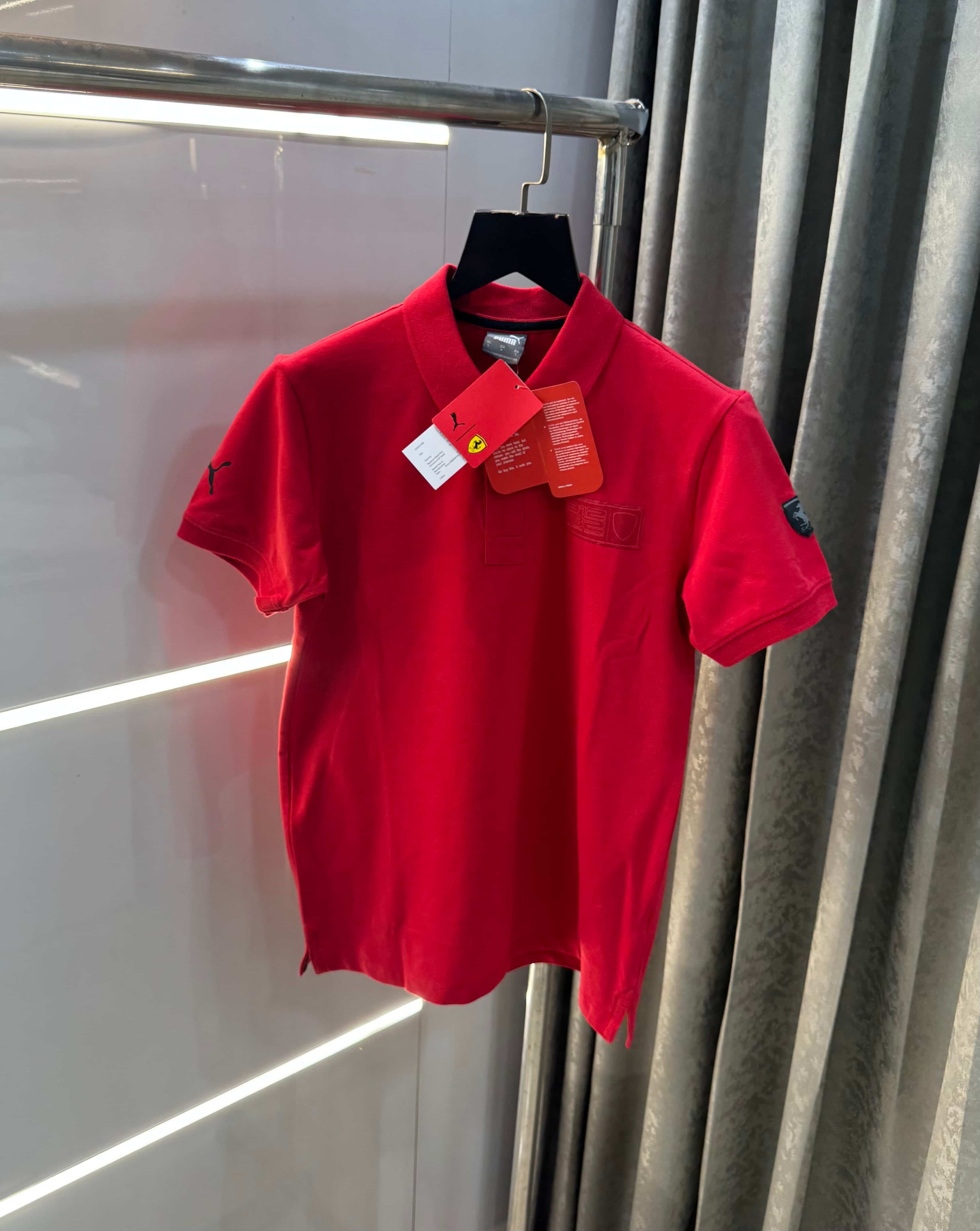 Pum a Red Ferr@Ri Edition Premium Polo T-Shirt
