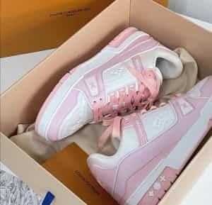 Louis Vuitton LV TRAINER PINK