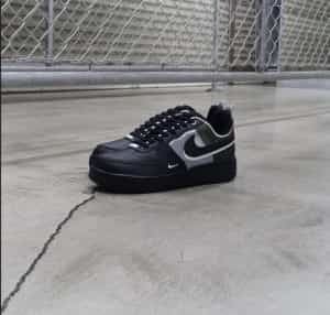 Nike Airforce 1 Low React Split Black