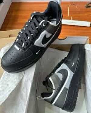 Nike Airforce 1 Low React Split Black