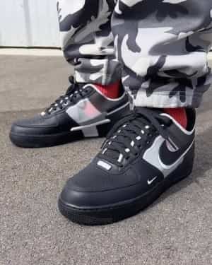 Nike Airforce 1 Low React Split Black