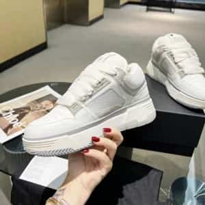 Amiri MA 2 Alabaster Low Top Beige