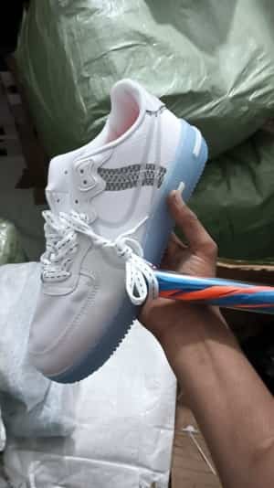 Nike Air Force 1 React White Ice sneakers