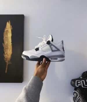 Nike Air Jordan Retro 4 WHITE CEMENT