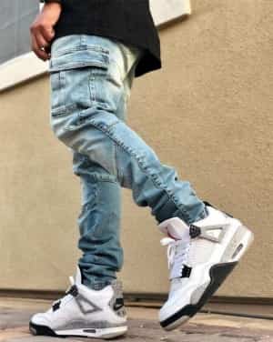 Nike Air Jordan Retro 4 WHITE CEMENT