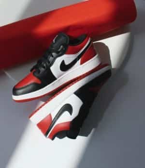 Nike Air Jordan 1 Low BRED TOE