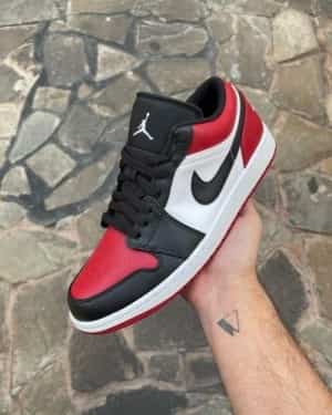 Nike Air Jordan 1 Low BRED TOE