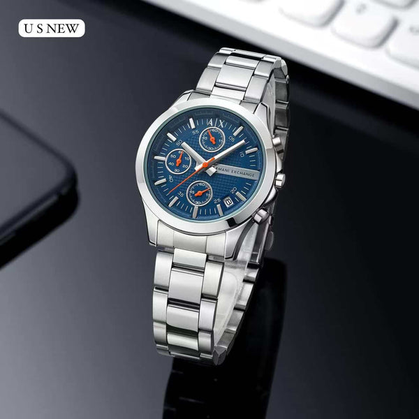 ARMANI_LADIES_SILVER-BLUE