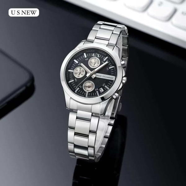 ARmaNI_LADIES_SILVER-BLACK