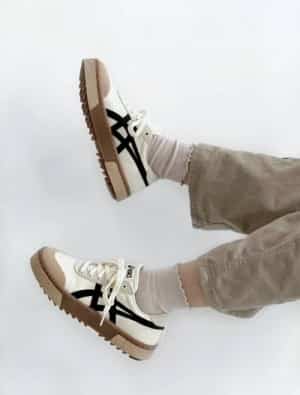 Assics Trail Court BROWN BLACK (FIX)