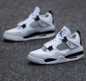 NIKE  air jordan 4 retro military black fix sale