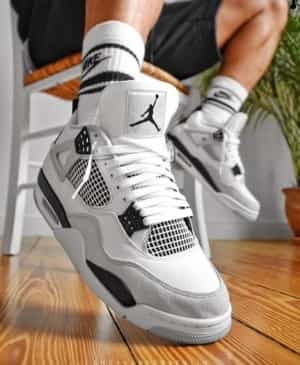 NIKE  air jordan 4 retro military black fix sale