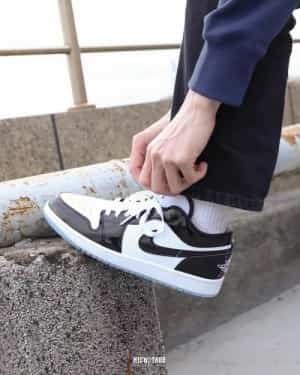 Air Jordan 1 Low SE Concord White Black Concord with og box & extra laces