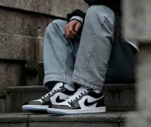 Air Jordan 1 Low SE Concord White Black Concord with og box & extra laces
