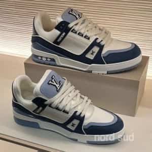 Louis Vuitton LV STREET STYLE TRAINER SNEAKER BLUE Sale