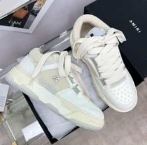 Amiri MA 2 Alabaster Low Top Beige