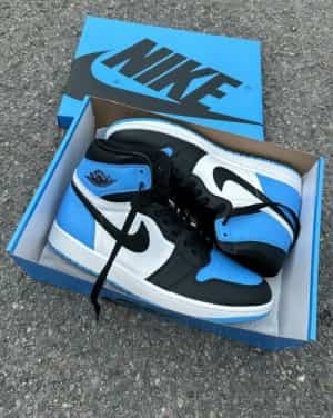 jordan retro 1 high unc toe with og box SEMI UA