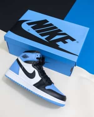 jordan retro 1 high unc toe with og box SEMI UA