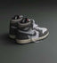 Nike Air Jordan 1 WASHED BLACK SEMI UA With Same OG BOX
