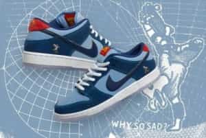 sb dunk low x why so sad