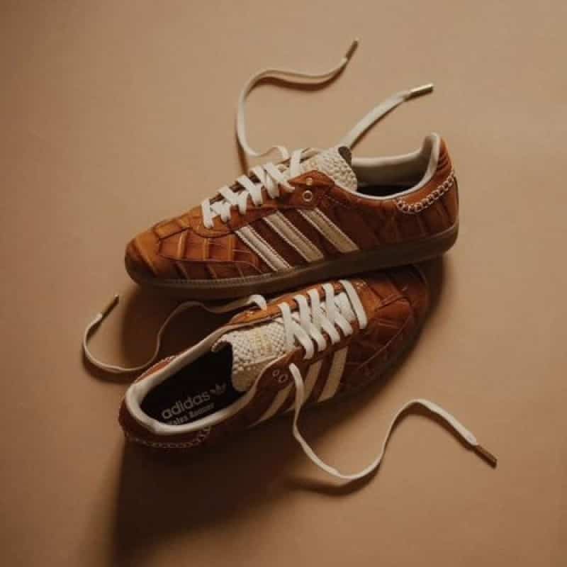 S x wales bonner croc brown