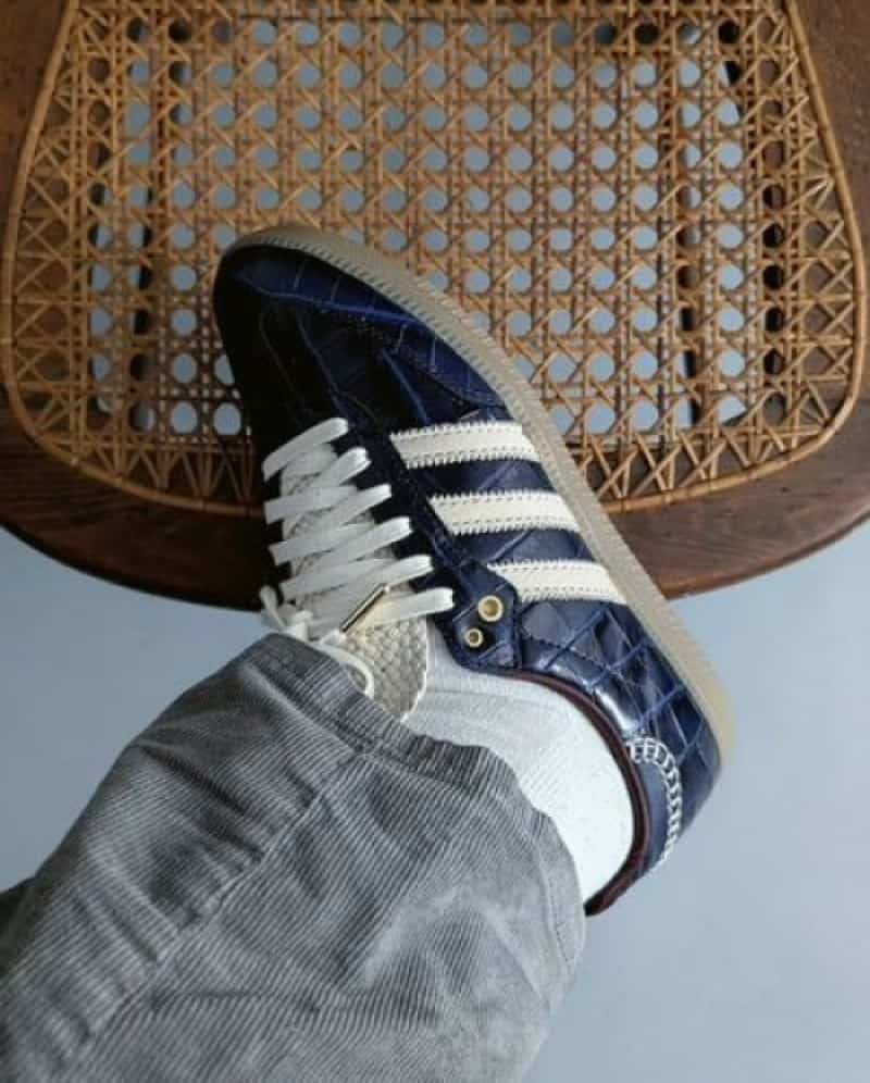 S x wales bonner croc navy