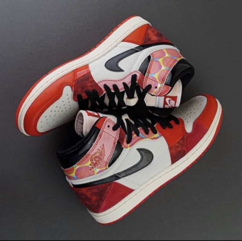 E air jordan 1 high spiderverse semi ua