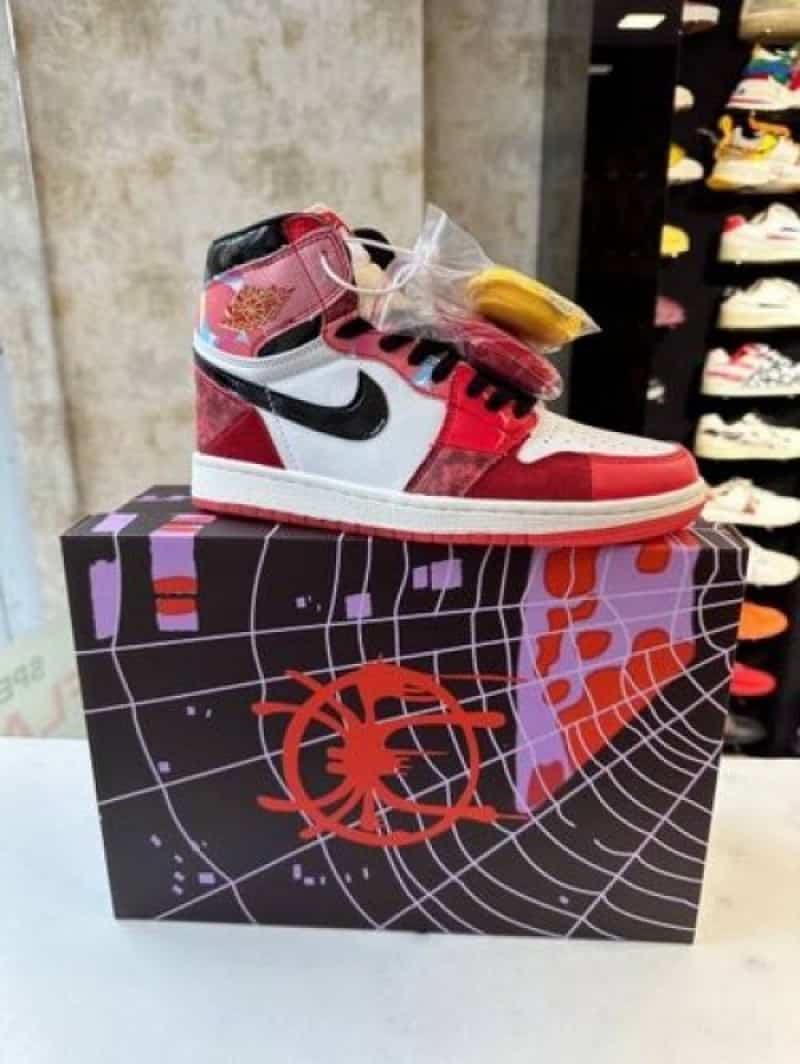 E air jordan 1 high spiderverse semi ua
