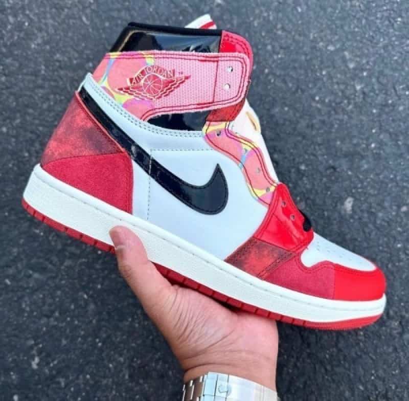 E air jordan 1 high spiderverse semi ua